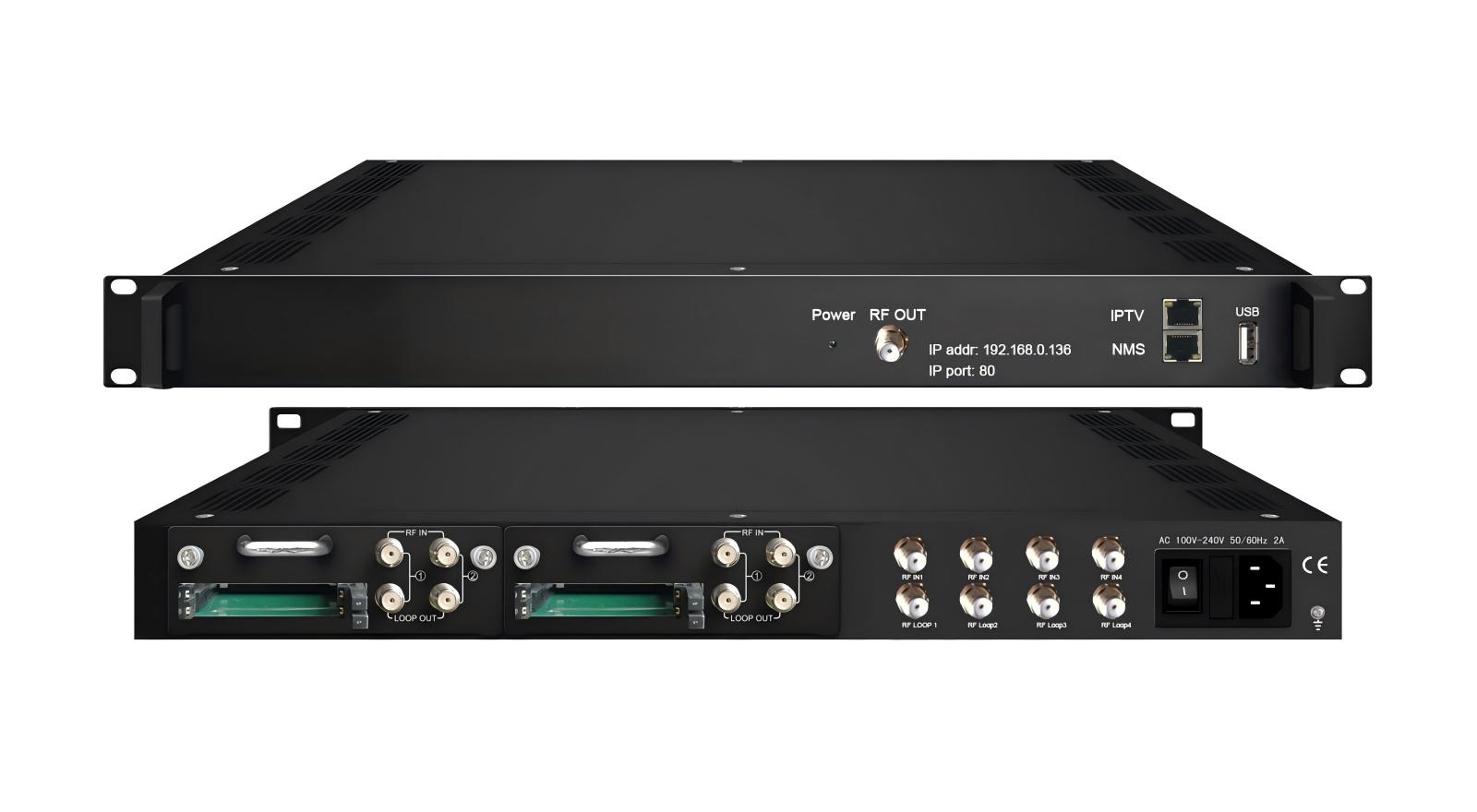FU4459T (V2) 4 in 1 DVB-T Modulator